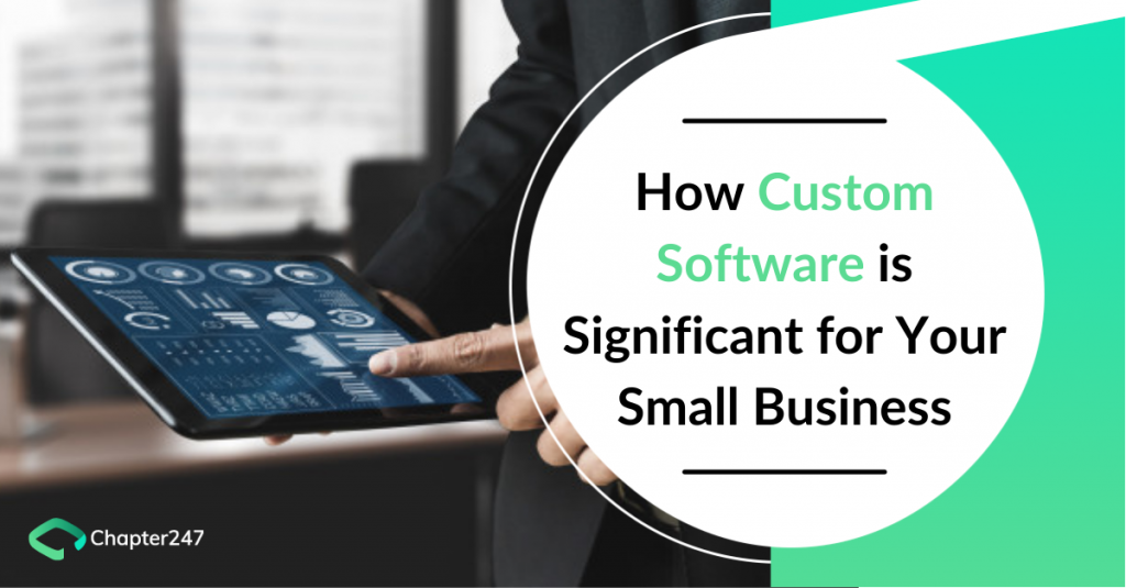 Know the Importance of Custom Software for Your Small Business Chapter247
