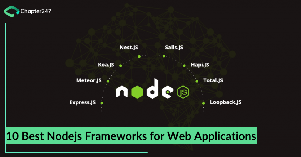 Top 10 Best Nodejs Frameworks for Web Applications | Chapter247