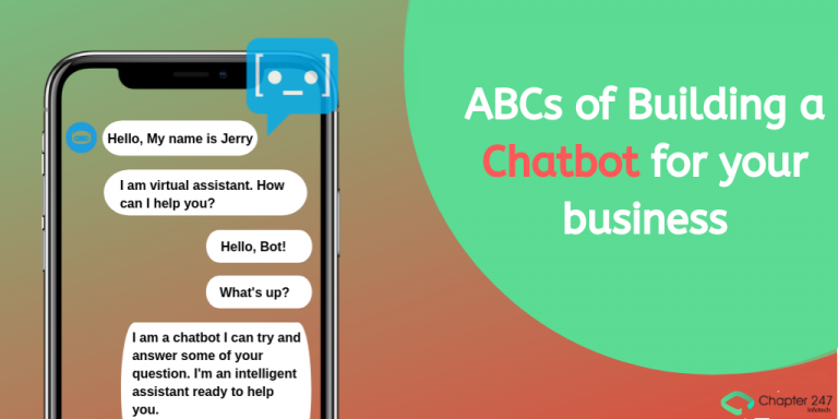 ABCs Of Building A Chatbot For Your Business | Chapter247